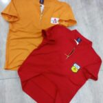 Boys short -sleeve zip-neck tops (BSSZ01)