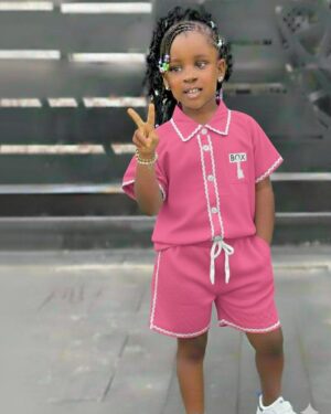 Girls 2pcs short (G2S01)